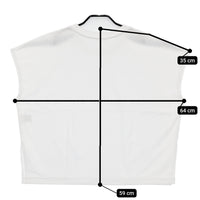GALERIE VIE ファインコットンワイドクルーネックプルオーバー 定13200円 カットソー 24SS ホワイト レディース ギャルリーヴィー【中古】5-0608S♪