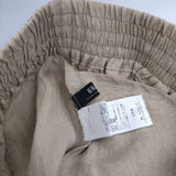 JOURNAL STANDARD L'essage リネンキャンバスワイドイージーパンツ 定価18700円 パンツ 24SS ベージュ レディース ジャーナルスタンダードレサージュ【中古】5-0224M∞