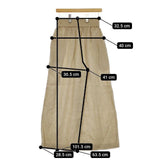 JOURNAL STANDARD L'essage リネンキャンバスワイドイージーパンツ 定価18700円 パンツ 24SS ベージュ レディース ジャーナルスタンダードレサージュ【中古】5-0224M∞