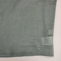 audrey and john wad ネックギャザーフレンチスリーブ プルオーバー ブラウス シャツ グリーン レディース オードリーアンドジョンワッド【中古】5-0407S∞