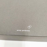 mina perhonen tambourine 23.5cm スリッポン グレー レディース ミナペルホネン【中古】5-0615M◎