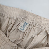 Midi-umi キュロット ワイドパンツ コットン パンツ ベージュ レディース ミディウミ【中古】5-0407M∞