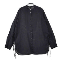 TODAYFUL Slub Dress Shirts スラブドレスシャツ 長袖シャツ ブラック レディース トゥデイフル【中古】5-0407M∞
