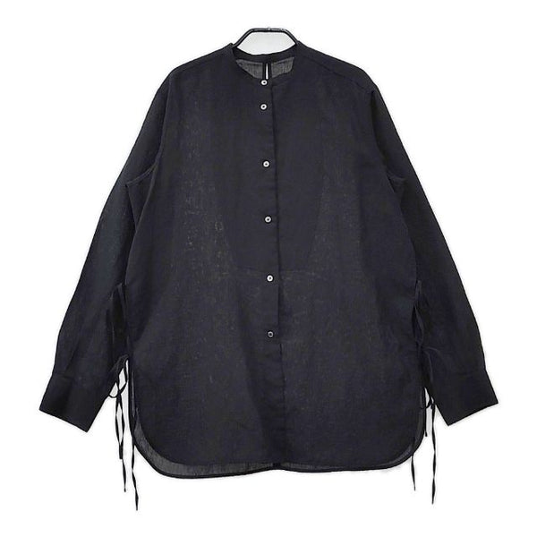 TODAYFUL Slub Dress Shirts スラブドレスシャツ 長袖シャツ ブラック レディース トゥデイフル【中古】5-0407M∞