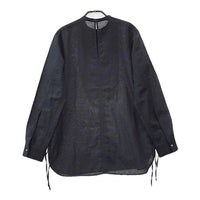 TODAYFUL Slub Dress Shirts スラブドレスシャツ 長袖シャツ ブラック レディース トゥデイフル【中古】5-0407M∞