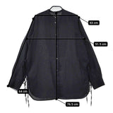 TODAYFUL Slub Dress Shirts スラブドレスシャツ 長袖シャツ ブラック レディース トゥデイフル【中古】5-0407M∞