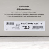 MOONSTAR 未使用 810s ET027 MARKE MODI 23cm ラバーブーツ レインシューズ ホワイト レディース ムーンスター【中古】4-1118G◎