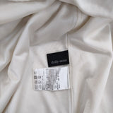 dolly sean ポリエステル 割繊ピーチ ギャザースカート M8639 ロングスカート オフホワイト レディース ドーリーシーン【中古】5-0407M∞