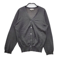 MARGARET HOWELL リネンコットン 578-164206 カーディガン チャコールグレー レディース マーガレットハウエル【中古】5-0407M∞