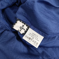 humoresque サンプル品 low waist dress ローウエストドレス シルク KS2101a 38 ワンピース ブルー レディース ユーモレスク【中古】5-0608S♪