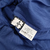 humoresque サンプル品 low waist dress ローウエストドレス シルク KS2101a 38 ワンピース ブルー レディース ユーモレスク【中古】5-0608S♪