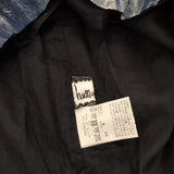 humoresque シルクドレス silk dress GS2102 半袖 ワンピース ネイビー レディース ユーモレスク【中古】5-0702S∞