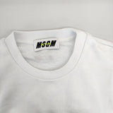 MSGM play your game トレーナー サイズS スウェット オフホワイト系 レディース エムエスジーエム【中古】5-0303M∞