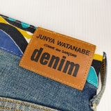 COMME des GARCONS JUNYA WATANABE denim パッチワーク XQ-P005 デニムパンツ AD2015 ブルー メンズ ジュンヤワタナベ【中古】5-0111G∞