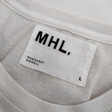 MHL. 596-8166553 コットン 半袖Ｔシャツ カットソー ベージュ メンズ エムエイチエル【中古】5-0501S∞