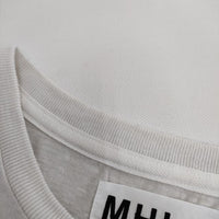 MHL. 596-8166553 コットン 半袖Ｔシャツ カットソー ベージュ メンズ エムエイチエル【中古】5-0501S∞