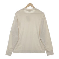 MARGARET HOWELL 579-0266602 コットンウール 長袖Ｔシャツ カットソー ロンＴ ベージュ メンズ マーガレットハウエル【中古】5-0317M∞