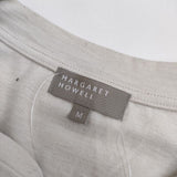 MARGARET HOWELL 579-0266602 コットンウール 長袖Ｔシャツ カットソー ロンＴ ベージュ メンズ マーガレットハウエル【中古】5-0317M∞