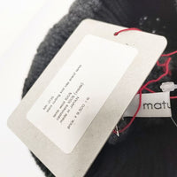 mature ha slant cutting knit cap aran2 lamb 定価9500円 MK-2135 ニット帽 ニットキャップ グレー レディース マチュアーハ【中古】4-1221A∞