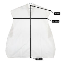 R&D.M.Co- コットンラミー Vネックリボンドレス 半袖 ワンピース ホワイト レディース オールドマンズテーラー【中古】5-0505S∞