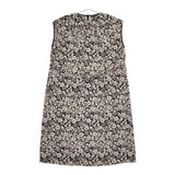 R&D.M.Co- JACQUARD WILD BERRY NO SLEEVE DRESS コットンリネン ベルト付き ワイルドベリー ノースリーブ ワンピース ベージュ ブラック レディース オールドマンズテーラー【中古】5-0505S∞