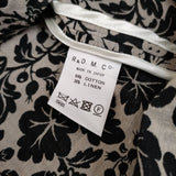 R&D.M.Co- JACQUARD WILD BERRY NO SLEEVE DRESS コットンリネン ベルト付き ワイルドベリー ノースリーブ ワンピース ベージュ ブラック レディース オールドマンズテーラー【中古】5-0505S∞