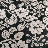 R&D.M.Co- JACQUARD WILD BERRY NO SLEEVE DRESS コットンリネン ベルト付き ワイルドベリー ノースリーブ ワンピース ベージュ ブラック レディース オールドマンズテーラー【中古】5-0505S∞