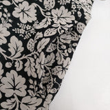 R&D.M.Co- JACQUARD WILD BERRY NO SLEEVE DRESS コットンリネン ベルト付き ワイルドベリー ノースリーブ ワンピース ベージュ ブラック レディース オールドマンズテーラー【中古】5-0505S∞