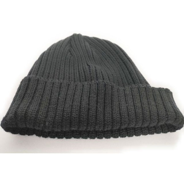 KIJIMA TAKAYUKI WOOL WATCH CAP 定価11000円 EKN-003B ニット帽 ニットキャップ ブラック レディース キジマタカユキ【中古】4-1221A∞