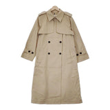 Demi-Luxe BEAMS コットンシャンブレー 定価57200円 トレンチコート 23SS ベージュ レディース デミルクス ビームス【中古】5-0301M∞