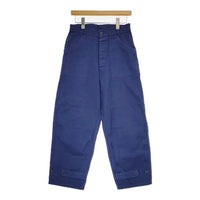 OUTIL PANTALON BEGLES ヘリンボーン ベイカーパンツ パンツ ブルー ユニセックス ウティ【中古】5-0303G∞