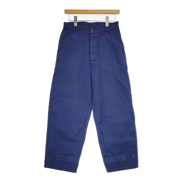 OUTIL PANTALON BEGLES ヘリンボーン ベイカーパンツ パンツ ブルー ユニセックス ウティ【中古】5-0303G∞