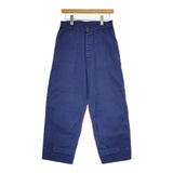 OUTIL PANTALON BEGLES ヘリンボーン ベイカーパンツ パンツ ブルー ユニセックス ウティ【中古】5-0303G∞