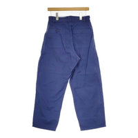 OUTIL PANTALON BEGLES ヘリンボーン ベイカーパンツ パンツ ブルー ユニセックス ウティ【中古】5-0303G∞