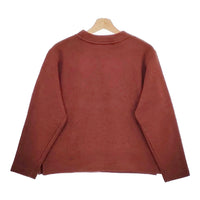 MHL. SOFT SHETLAND WOOL セーター 595-0269514 ニット 2020AW 赤茶色 レディース エムエイチエル【中古】4-1116T△