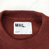 MHL. SOFT SHETLAND WOOL セーター 595-0269514 ニット 2020AW 赤茶色 レディース エムエイチエル【中古】4-1116T△