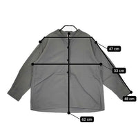 MHL. SOFT HOPSACK プルオーバー ブラウス 595-1253509 長袖シャツ ブルーグレー レディース エムエイチエル【中古】5-0303M∞