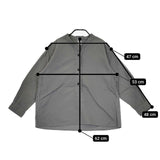 MHL. SOFT HOPSACK プルオーバー ブラウス 595-1253509 長袖シャツ ブルーグレー レディース エムエイチエル【中古】5-0303M∞