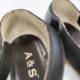 ARTS&SCIENCE アンクルストラップパンプス サイズ23.5cm 073-L910-886 パンプス ブラック レディース アーツ&サイエンス【中古】4-1211G◎