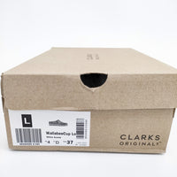 Clarks 新品 WallabeeCup Lo 定価24200円 ミュール サンダルワラビー ラバークレープソール サイズUK4 ミュール ベージュ レディース クラークス【中古】5-0615M◎