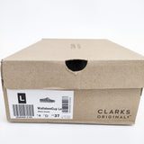 Clarks 新品 WallabeeCup Lo 定価24200円 ミュール サンダルワラビー ラバークレープソール サイズUK4 ミュール ベージュ レディース クラークス【中古】5-0615M◎