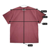SOFT GOODS 新品 9OZ HEAVY TEE 定価11000円  ジャーナルスタンダード取扱 半袖Ｔシャツ カットソー 24SS ワインレッド レディース ソフトグッズ【中古】5-0505S∞