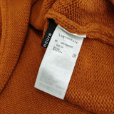 Lugnoncure CPF-1608547 バックレースアップ セーター ニット オレンジ レディース ルノンキュール【中古】5-0405T♪