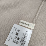 ADIEU TRISTESSE ノースリーブ コットンニット ワンピース ベージュ レディース アデュートリステス【中古】5-0507S∞