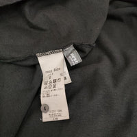 nest Robe/UpcycleLino 天竺襟付き 01232-1384 ノースリーブ Ｔシャツ カットソー ブラック レディース ネストローブ/アップサイクルリノ【中古】5-0515S∞