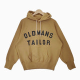 R&D.M.Co- OMTラバープリントスウェットパーカー OLDMAN'S TAILOR 38 パーカー ブラウン レディース オールドマンズテーラー【中古】4-1031M♪