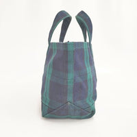 R&D.M.Co- TARTAN CHECK TOTE BAG S 定価18700円 ブラックウォッチ トートバッグ グリーン レディース オールドマンズテーラー【中古】5-0308G∞
