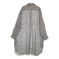 maison de SOIL シャツワンピース チェック柄 チュニック ブラック ホワイト レディース メゾンドソイル【中古】5-0310M△