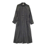 ARTS&SCIENCE 083-00108-113 リネン サイズ1 コート チャコールグレー レディース アーツ&サイエンス【中古】5-0310M△