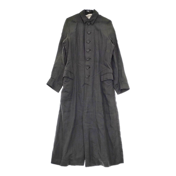 ARTS&SCIENCE 083-00108-113 リネン サイズ1 コート チャコールグレー レディース アーツ&サイエンス【中古】5-0310M△